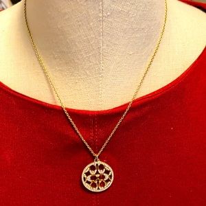 Coach Signature C Gold Necklace